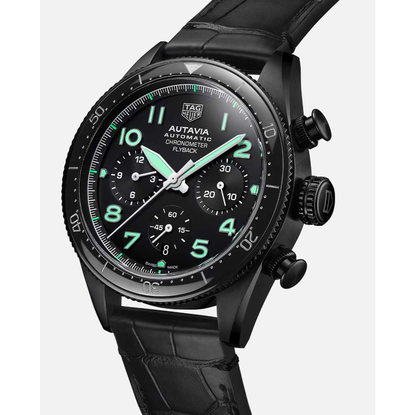 TAG Heuer Autavia Chronometer Flyback Calibre HEUER02 COSC Automatic Chronograph 42mm Watch