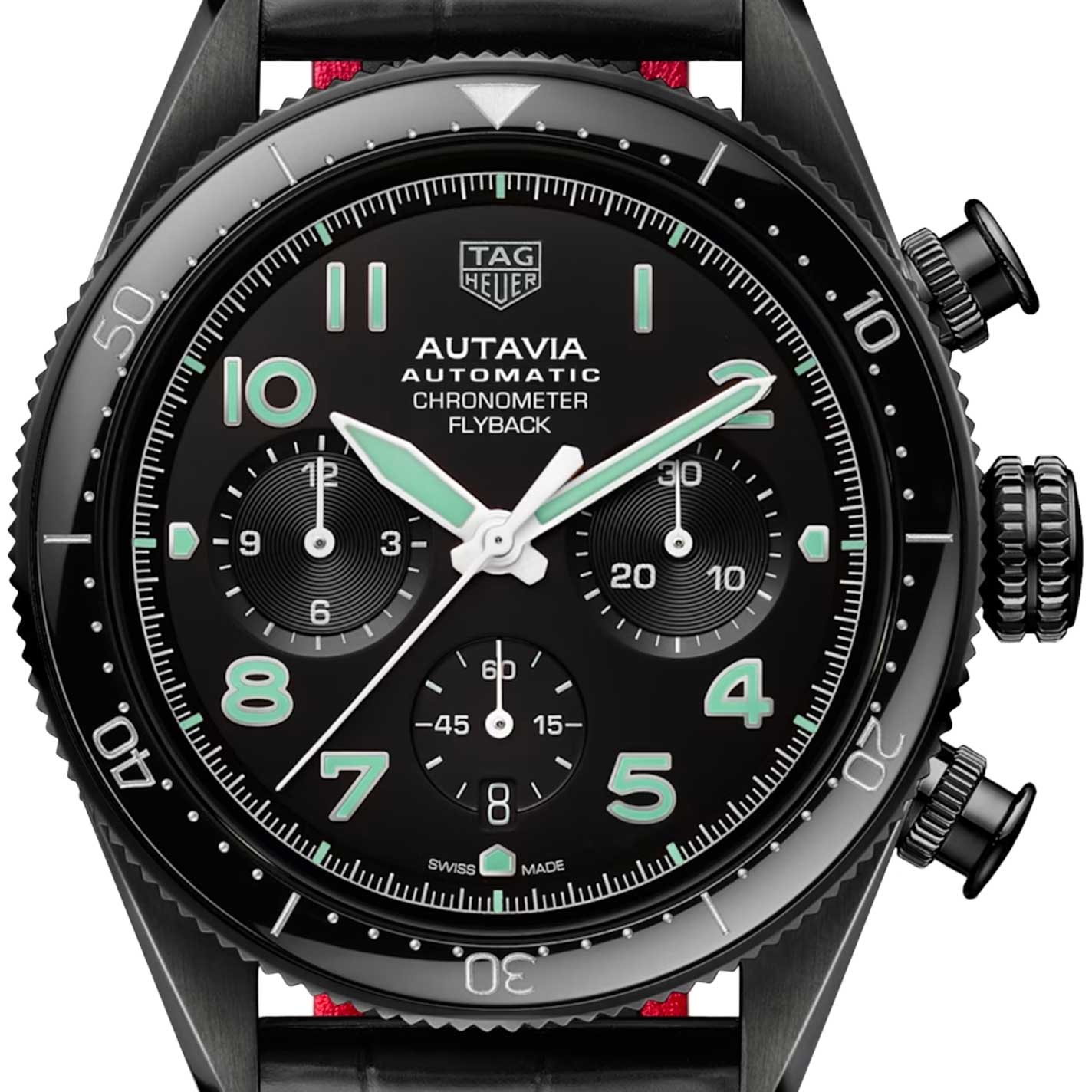 TAG Heuer Autavia Chronometer Flyback Calibre HEUER02 COSC Automatic Chronograph 42mm Watch