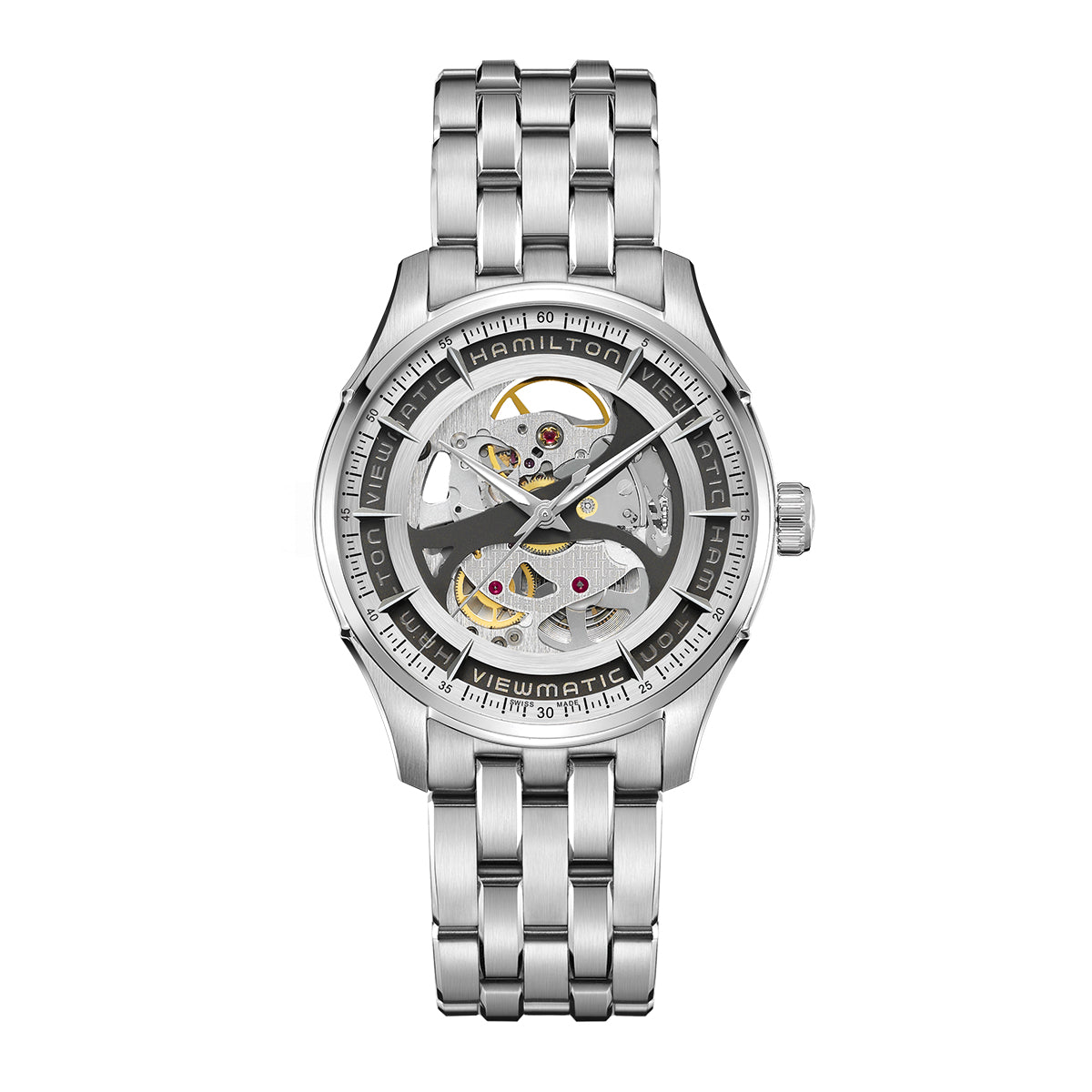 Hamilton Jazzmaster Viewmatic Skeleton Gent Auto 40mm Watch