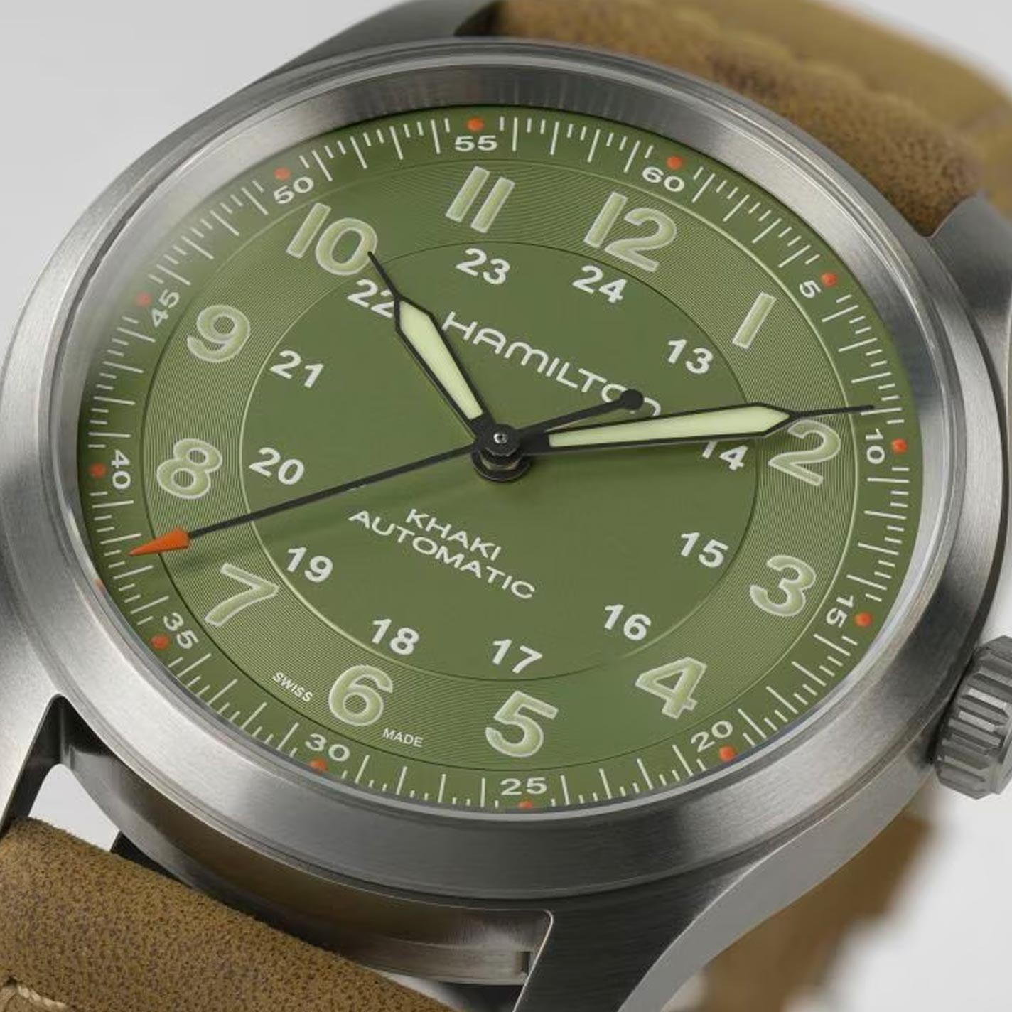 Hamilton Khaki Field Titanium Auto 38mm Watch