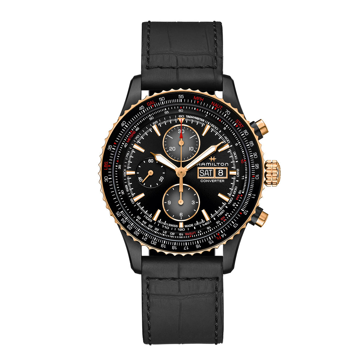 Hamilton Khaki Aviation Converter Auto Chrono 44mm Watch
