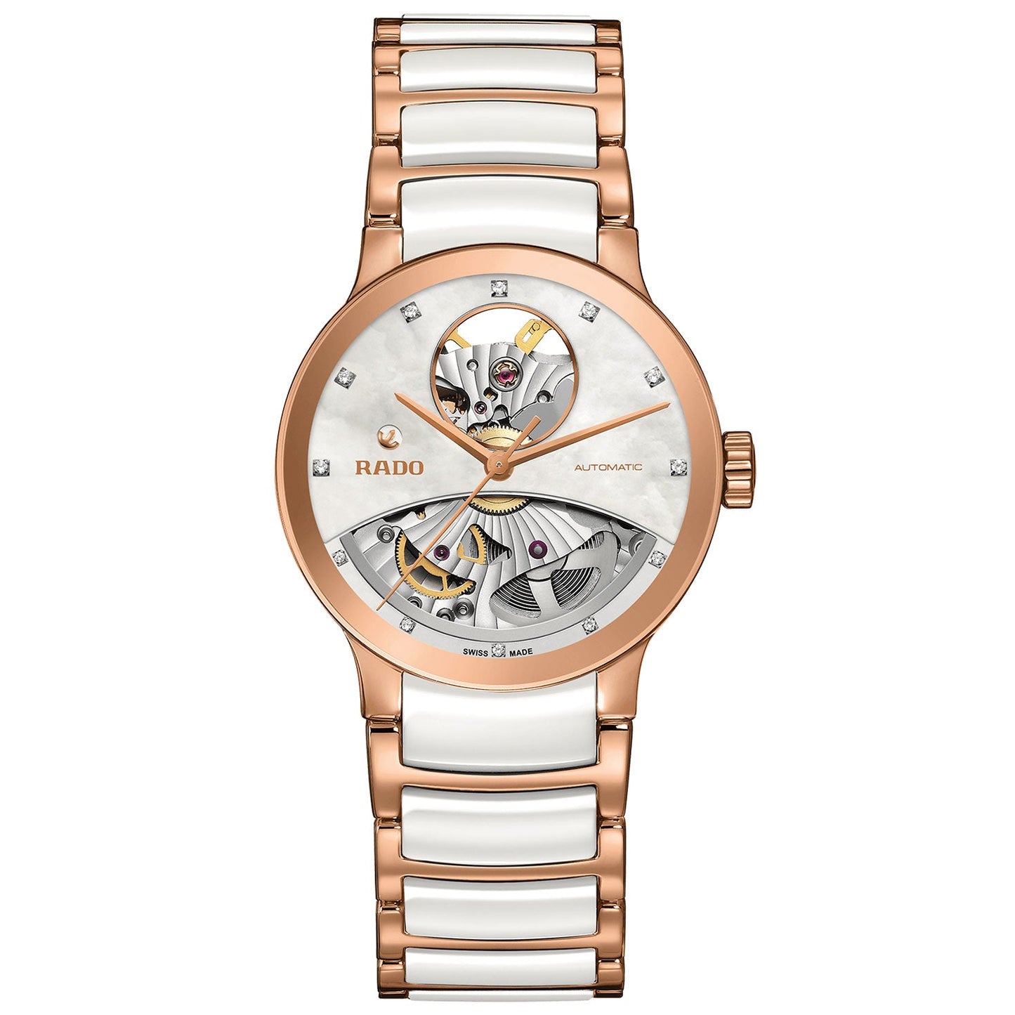 RADO Centrix Automatic Diamonds Open Heart 33mm Watch