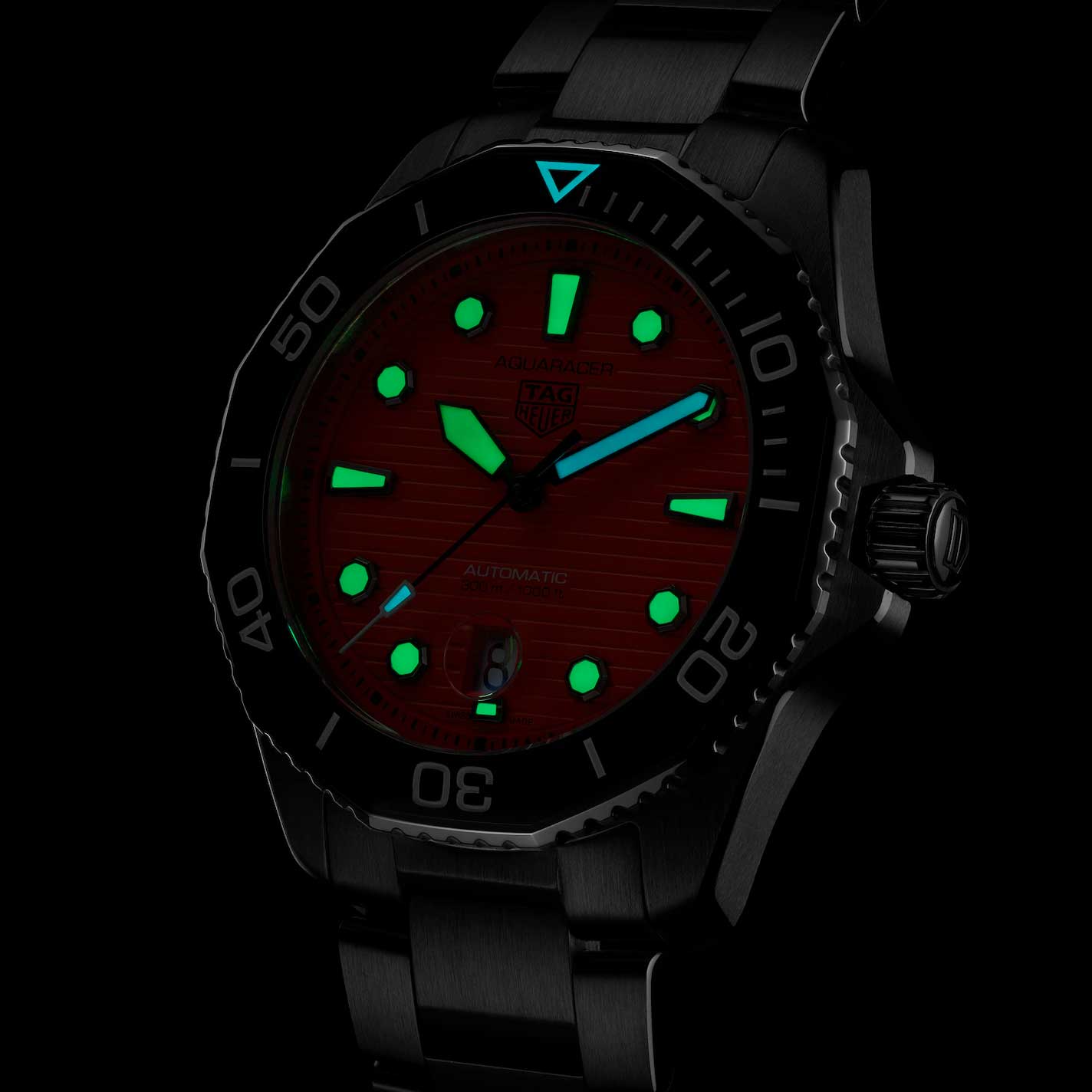 TAG Heuer Aquaracer Professional 300 Orange Diver Calibre 5 Automatic 43mm Watch