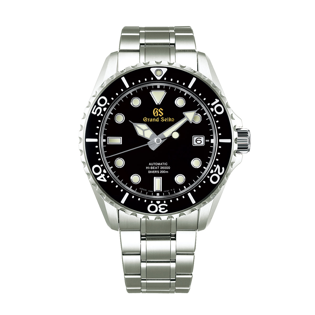 Grand Seiko Sport Collection Diver's 200m High-Intesity Titanium Automatic with Manual Winding Mechanical Hi-Beat 36000 43.8mm Watch