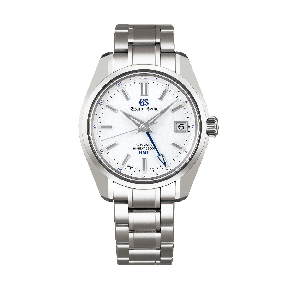 Montre Grand Seiko Heritage Collection 44GS en titane haute intensité, automatique à remontage manuel, mécanique Hi-Beat 36000, GMT, 40 mm, édition limitée 55e anniversaire à 1 200 exemplaires