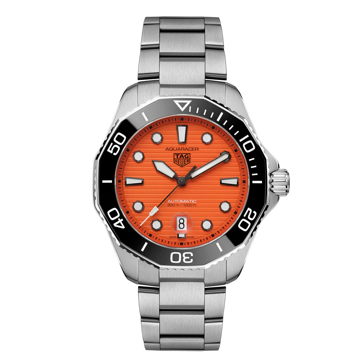 TAG Heuer Aquaracer Professional 300 Orange Diver Calibre 5 Automatic 43mm Watch