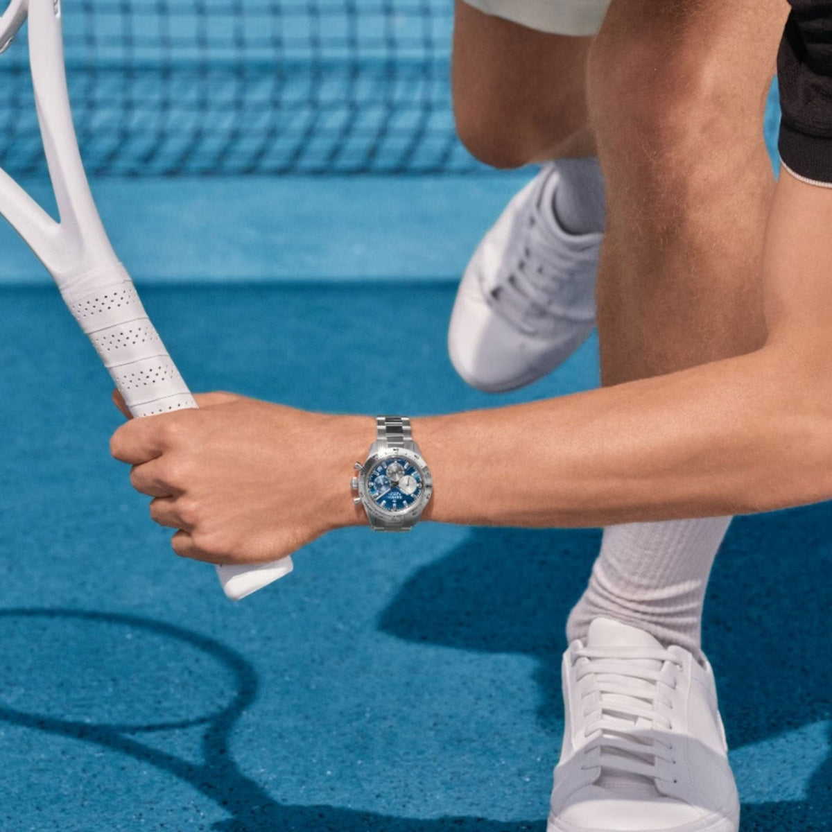 Zenath Tennis Racket Chronomaster Sport El Primero 3600 Automatic Chronograph 41mm Watch ...