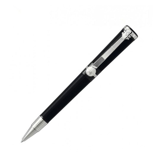 The Montblanc Donation Pen John Lennon Special Edition Ballpoint Pen delivers a premium writing experience with its sleek black design and silver accents. The clip, designed like a musical note, pays homage to the iconic musician. Its reflective finish ensures this pen is both elegant and modern.