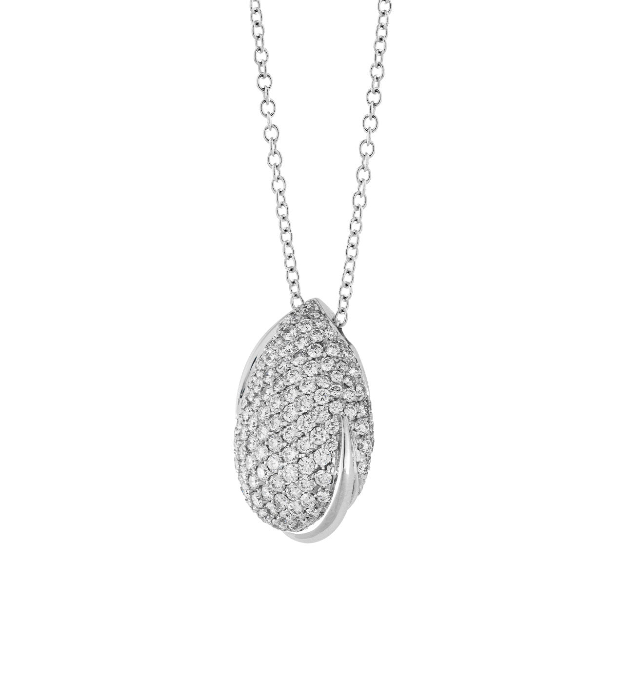 Raffi&Co.® 18K White Gold Diamond Fashion Pendant Necklace