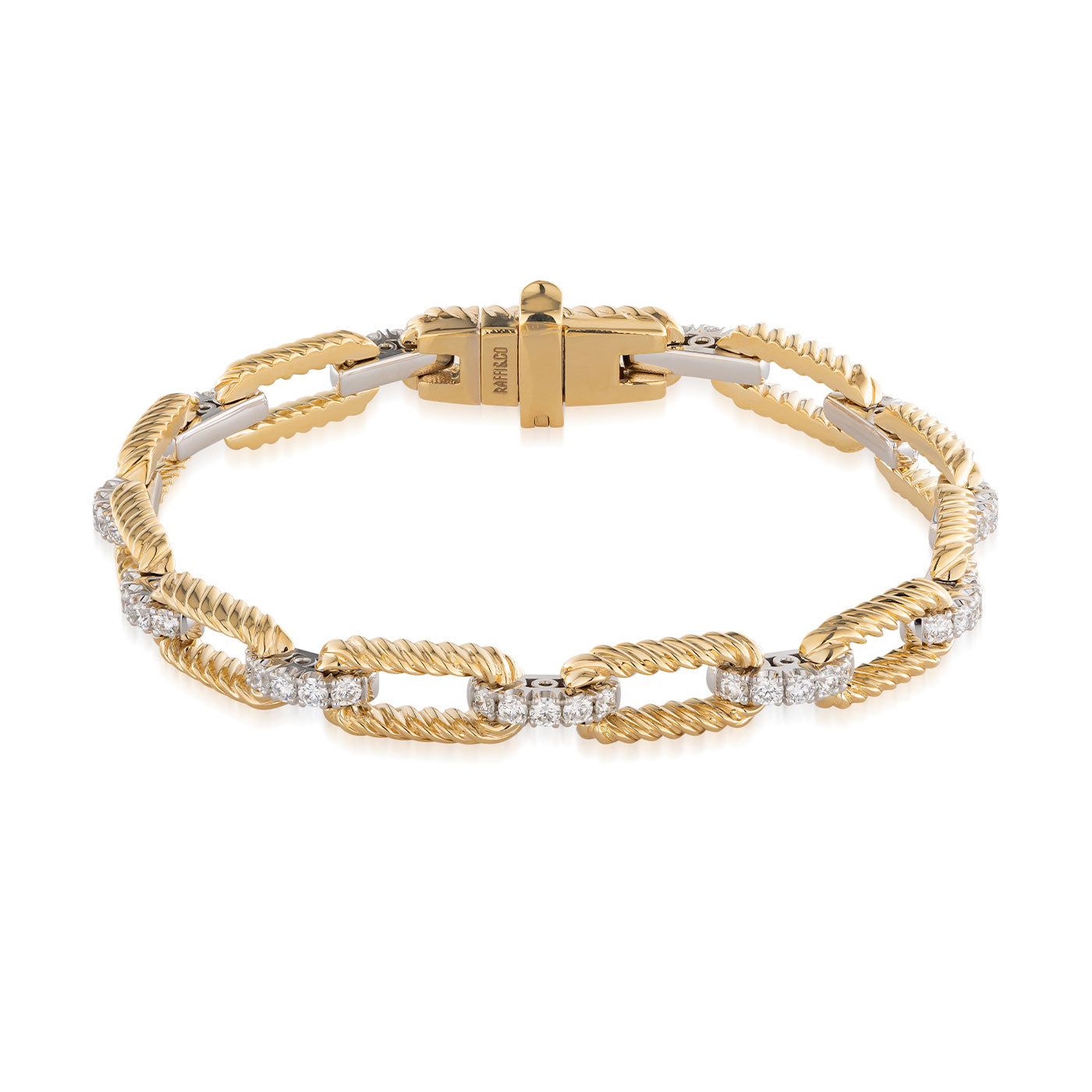Raffi&Co.® 14K Yellow Gold Diamond Bracelet