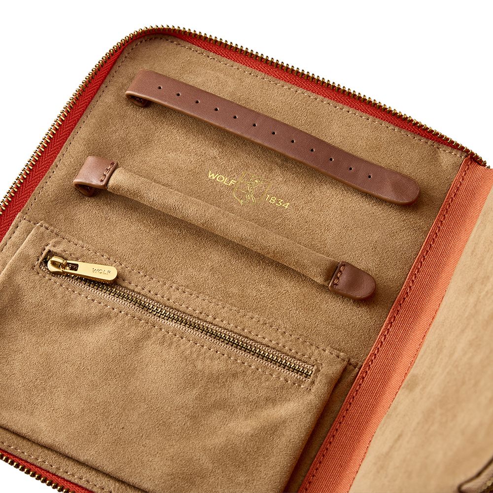 WOLF 1834 Ida Travel Zip Jewellery Portfolio