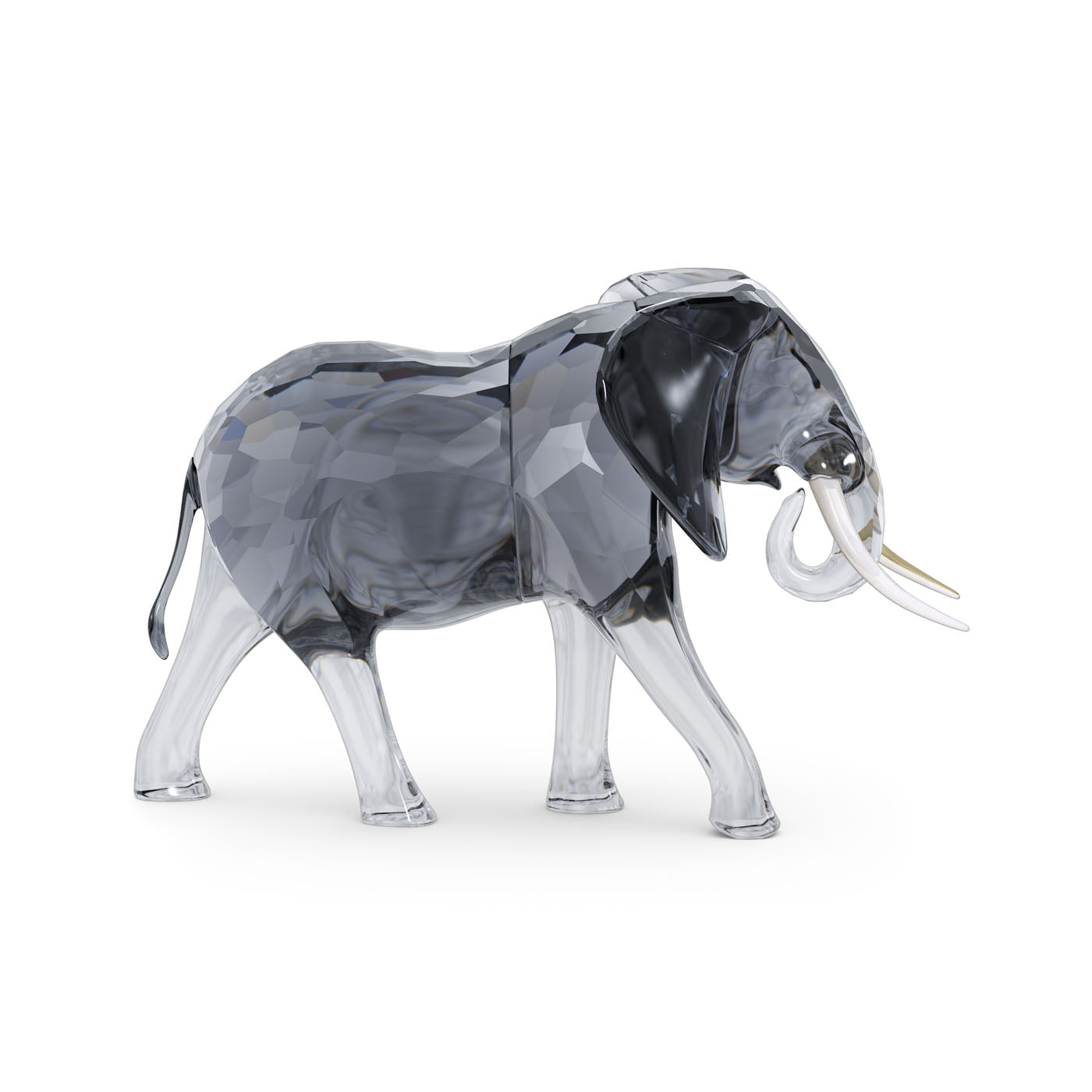 Swarovski Elegance of Africa Elephant Bull Crystal Home Décor