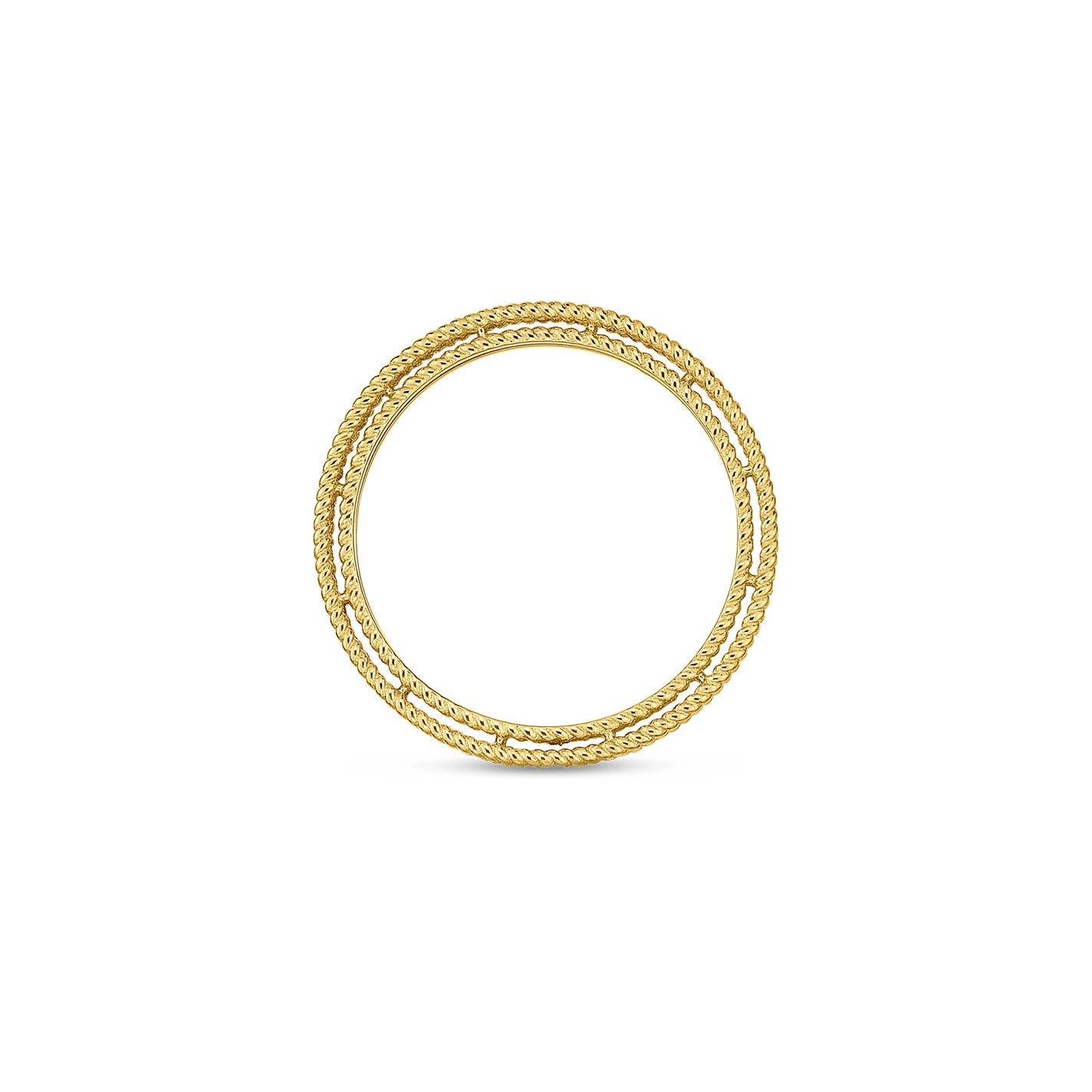 Roberto Coin Symphony Princess 18K Yellow Gold Diamond Ring
