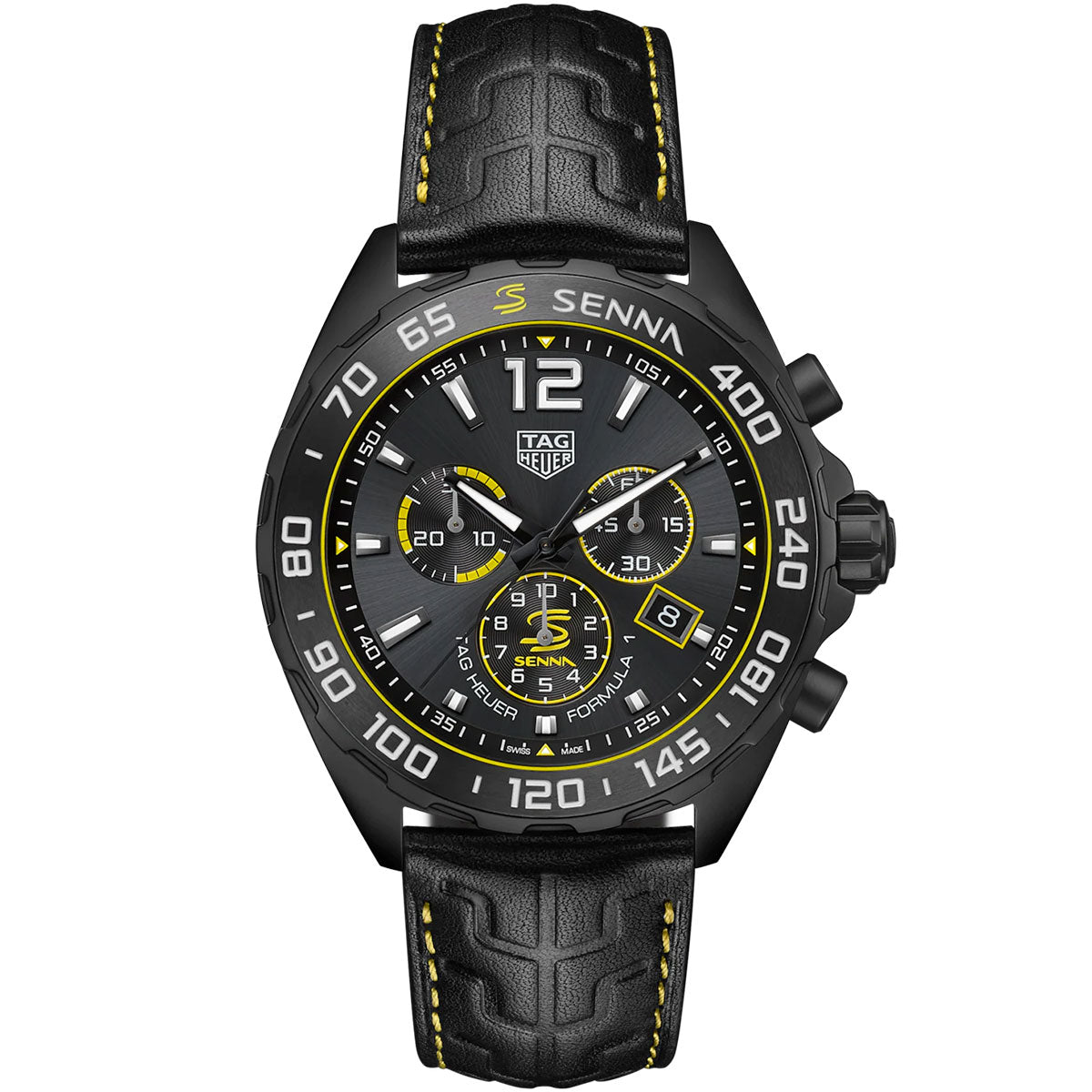 TAG Heuer Formula 1 Senna Quartz Chronograph 43mm Watch
