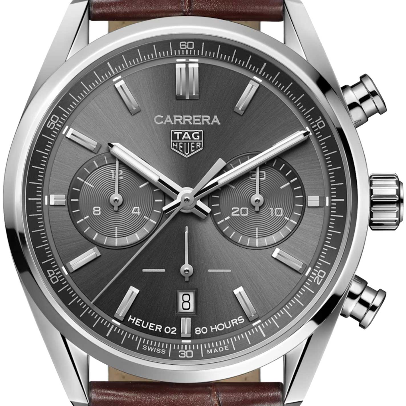 TAG Heuer Carrera Calibre HEUER02 Automatic Chronograph 42mm Watch