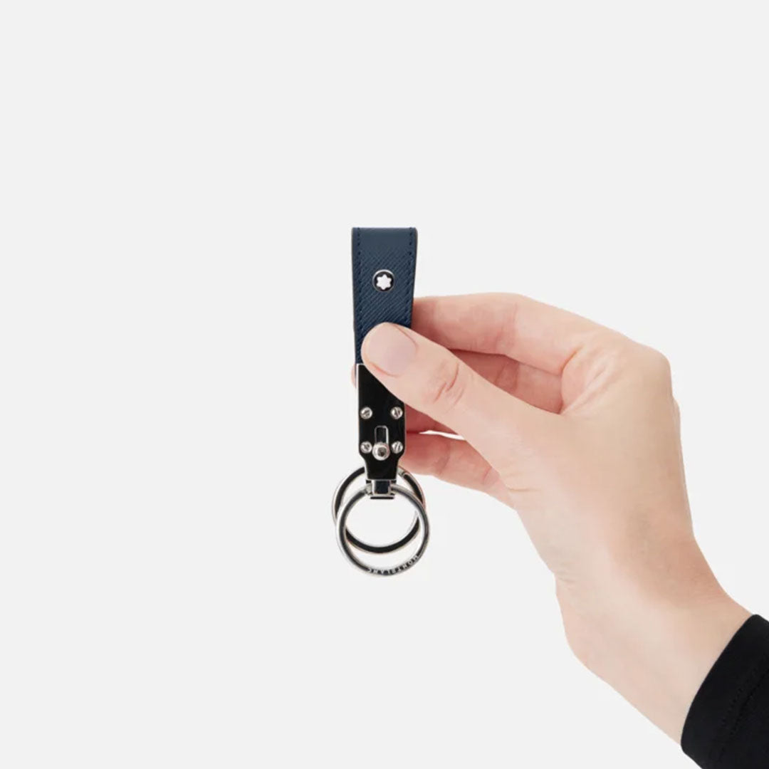 Montblanc Blue Sartorial Loop Key Fob