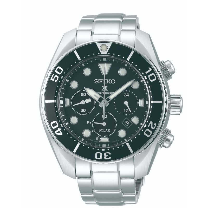 Seiko Prospex Sea Solar Chronograph 44.5mm Watch