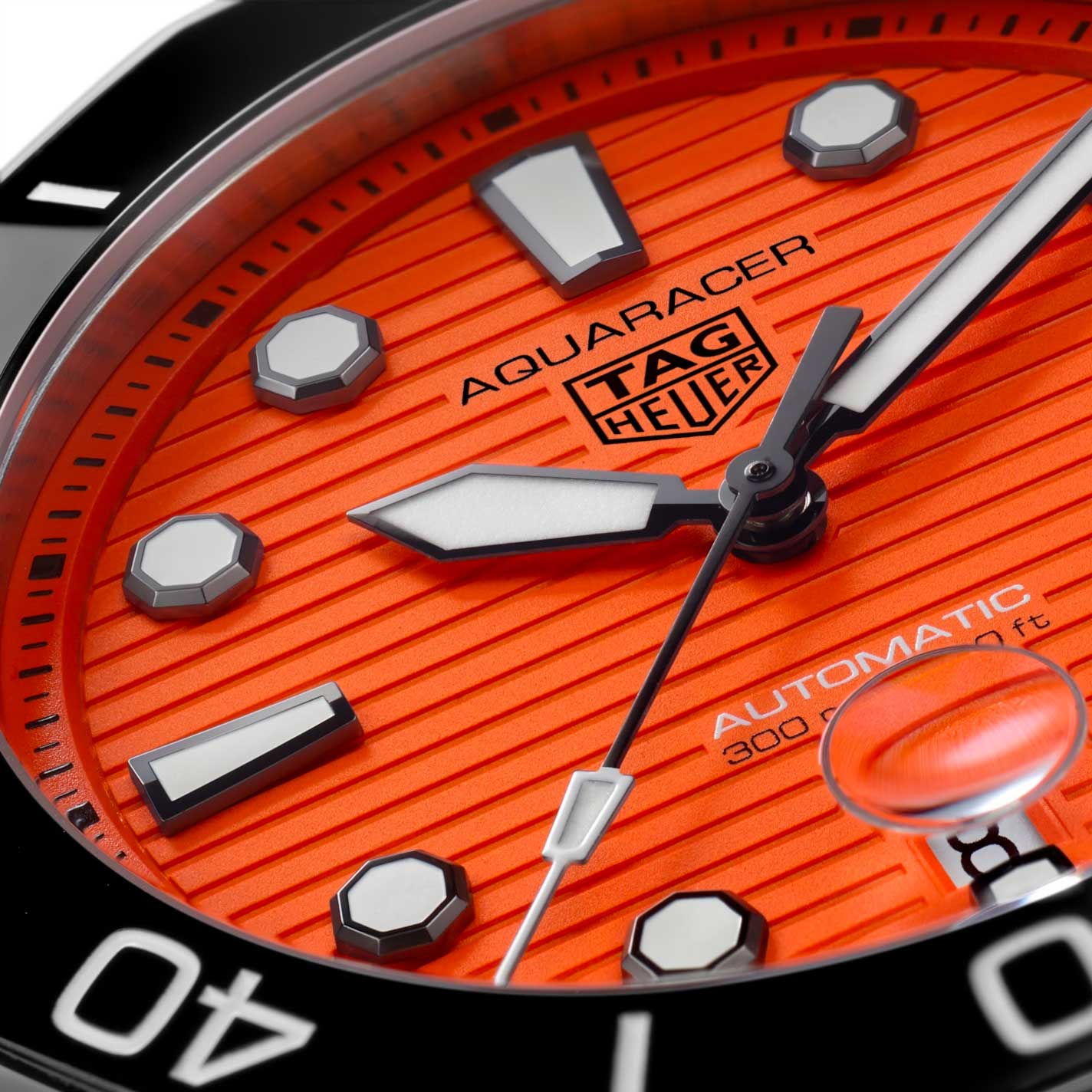 TAG Heuer Aquaracer Professional 300 Orange Diver Calibre 5 Automatic 43mm Watch