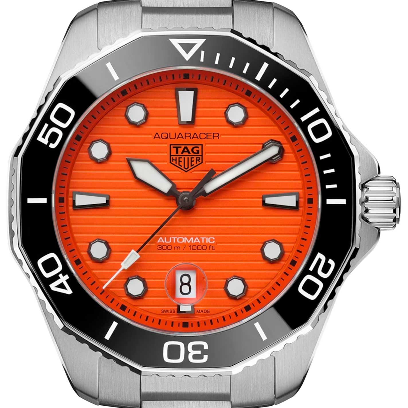 TAG Heuer Aquaracer Professional 300 Orange Diver Calibre 5 Automatic 43mm Watch
