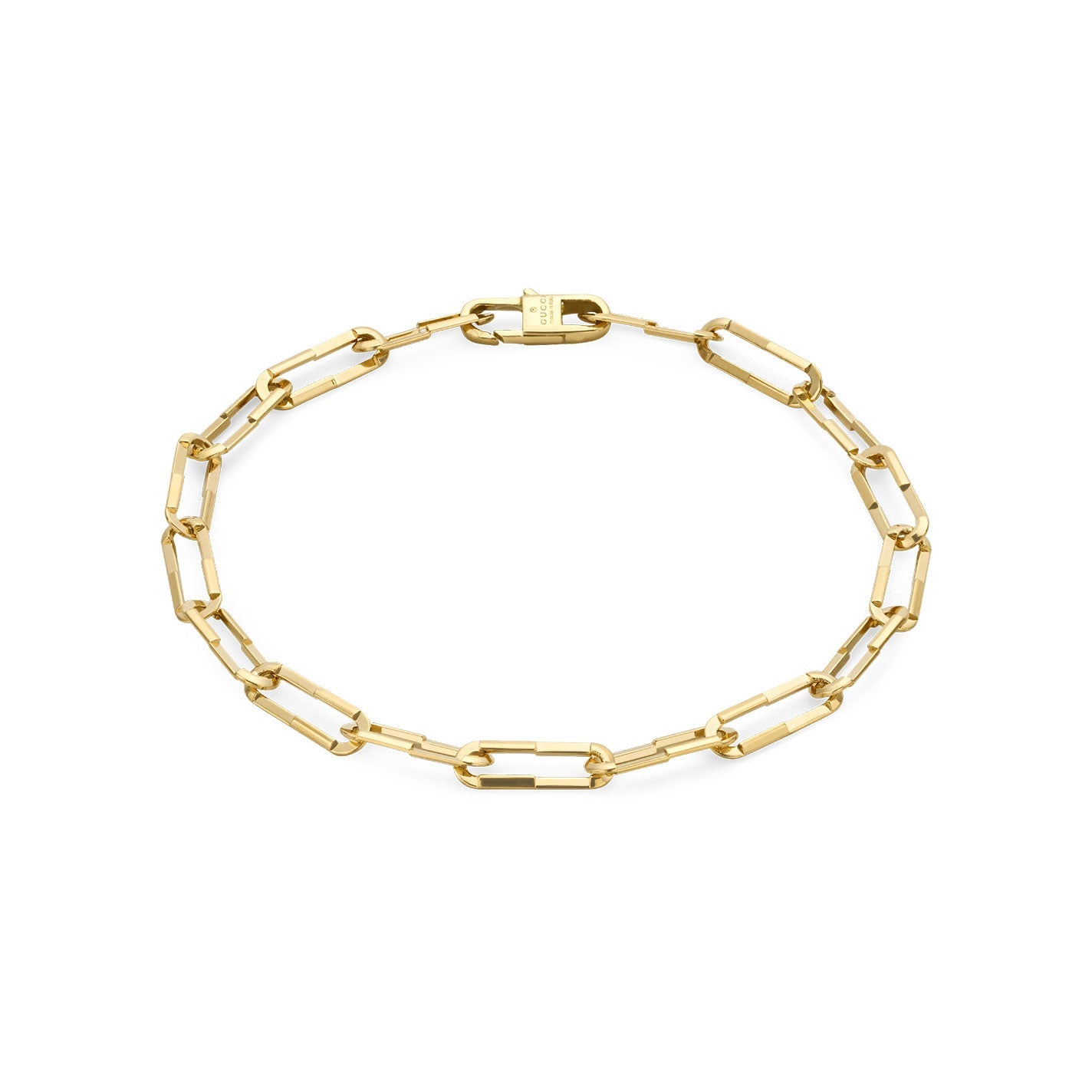 Gucci Link to Love 18K Yellow Gold Chain Bracelet