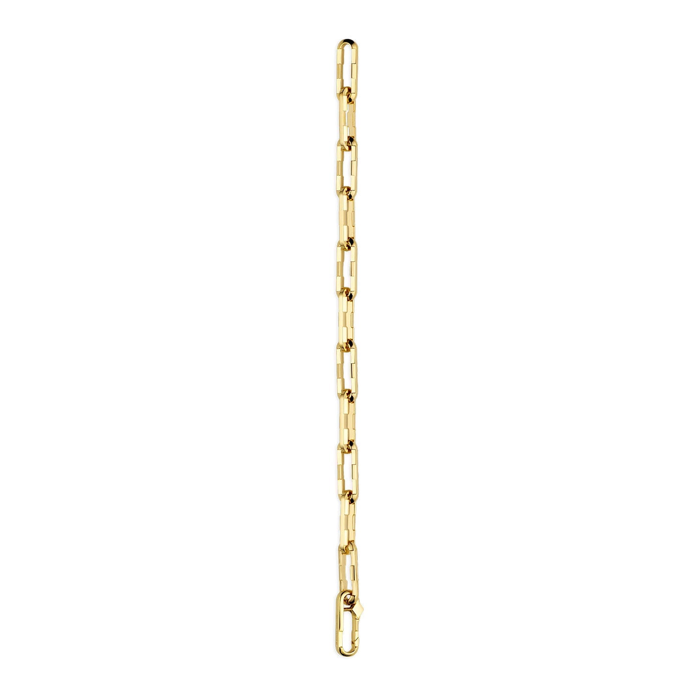 Gucci Link to Love 18K Yellow Gold Wide Chain Bracelet