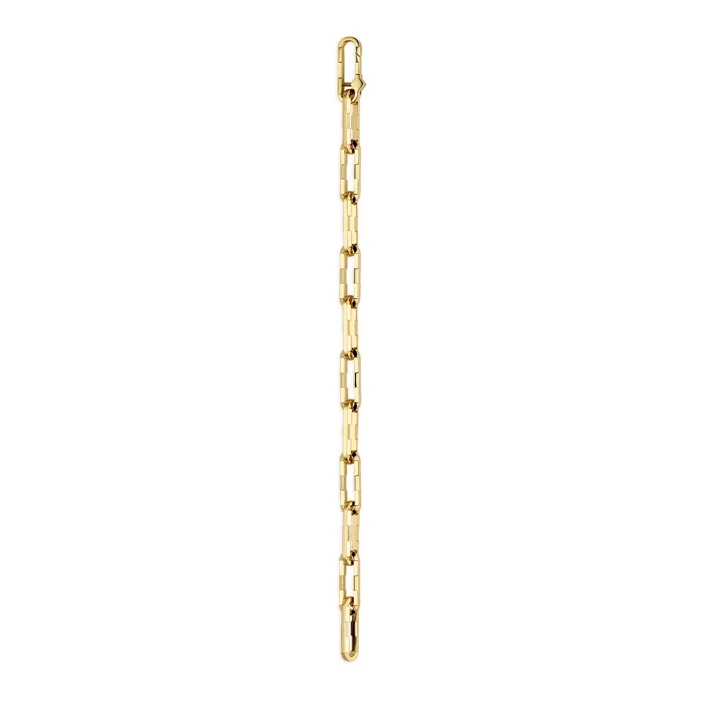 Gucci Link to Love 18K Yellow Gold Wide Chain Bracelet