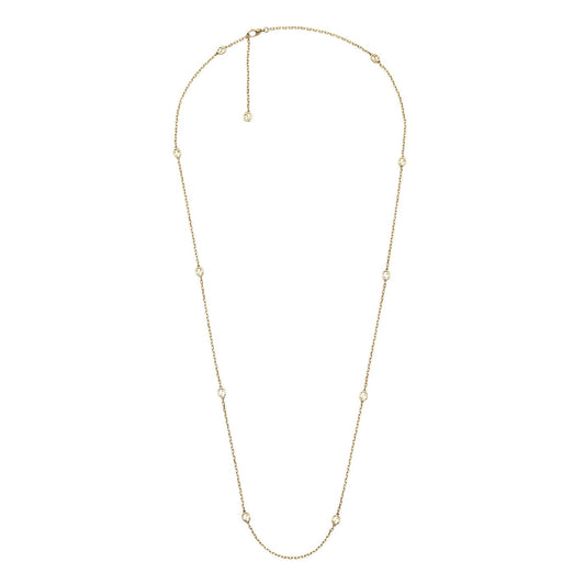 Immerse yourself in the elegance of the Gucci Interlocking G 18K Yellow Gold Station Necklace. Presented by GUCCI Fine Jewellery, this exquisite piece features small circular accents along its delicate chain and is skillfully crafted with a slightly elongated section for the clasp. Reflecting timeless sophistication and made in Italy, it’s truly a treasure to cherish.