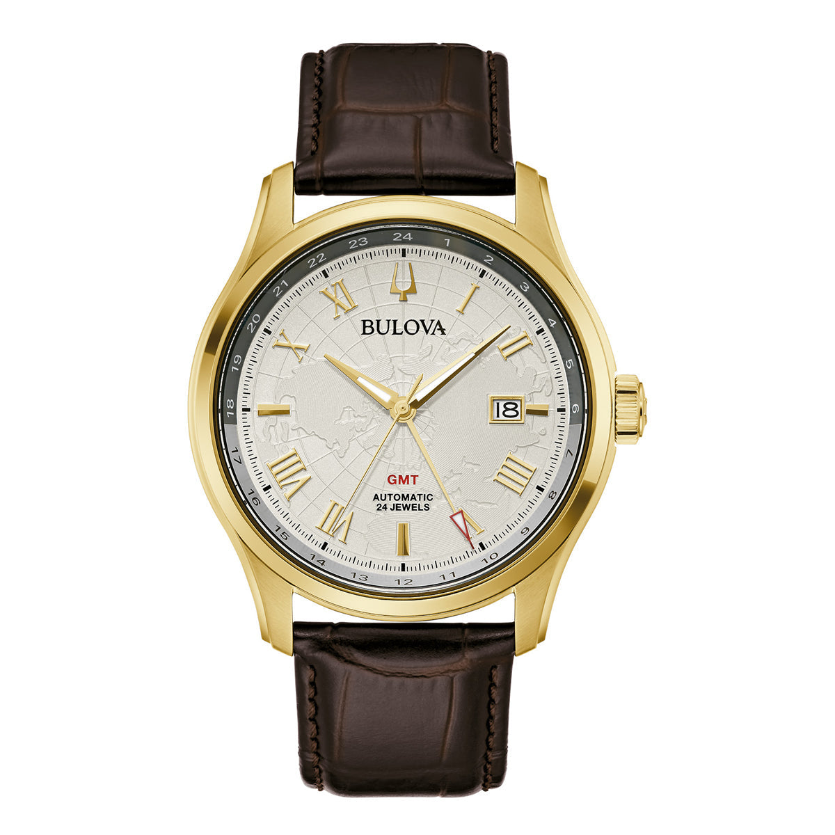 Bulova Wilton Automatic GMT 43mm Watch